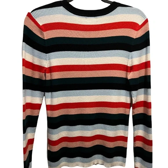 Halogen Sweaters Halogen Womens Multicolor Striped Fall